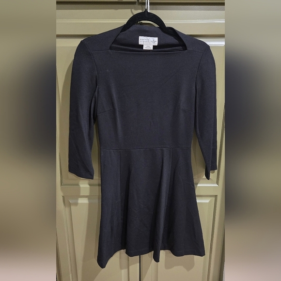 NWT Broome Street Kate Spade New York black everyday ponte dress - Picture 2 of 7